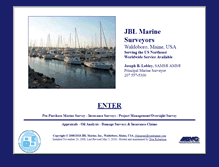 Tablet Screenshot of jblmarinesurveyors.com